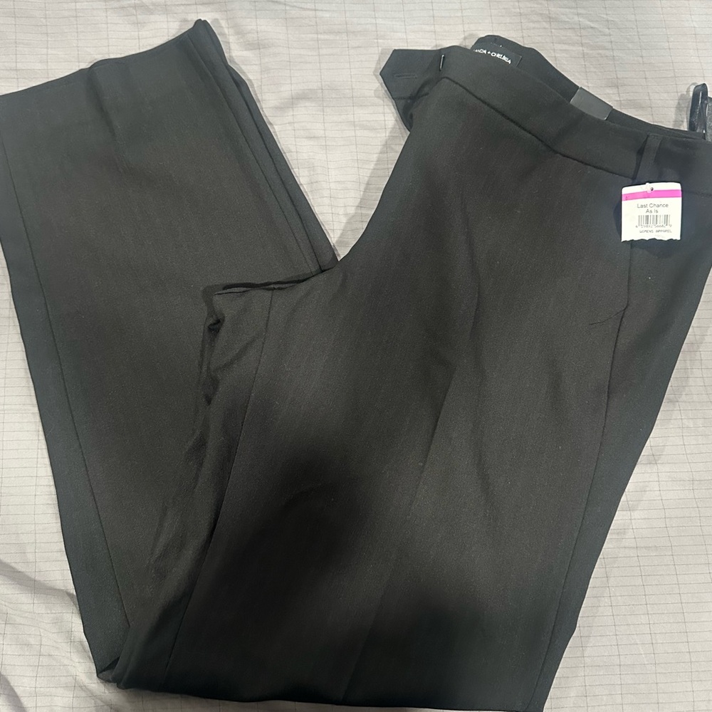 Amanda & Chelsea Woman’s Black Dress Pants Size 16